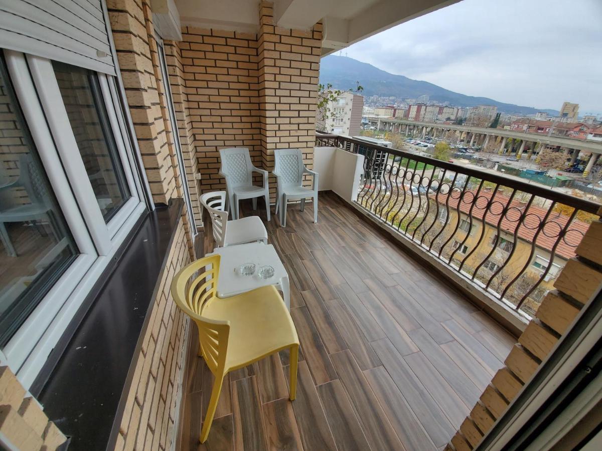 Ferienwohnung Central Station Skopje Exterior foto